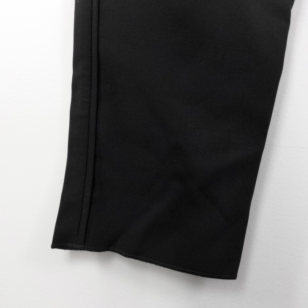 NEW Giorgio Armani Women's Black Super 150's Wool Pleated Pants IT 40 US 38/8 - Picture 10 of 12